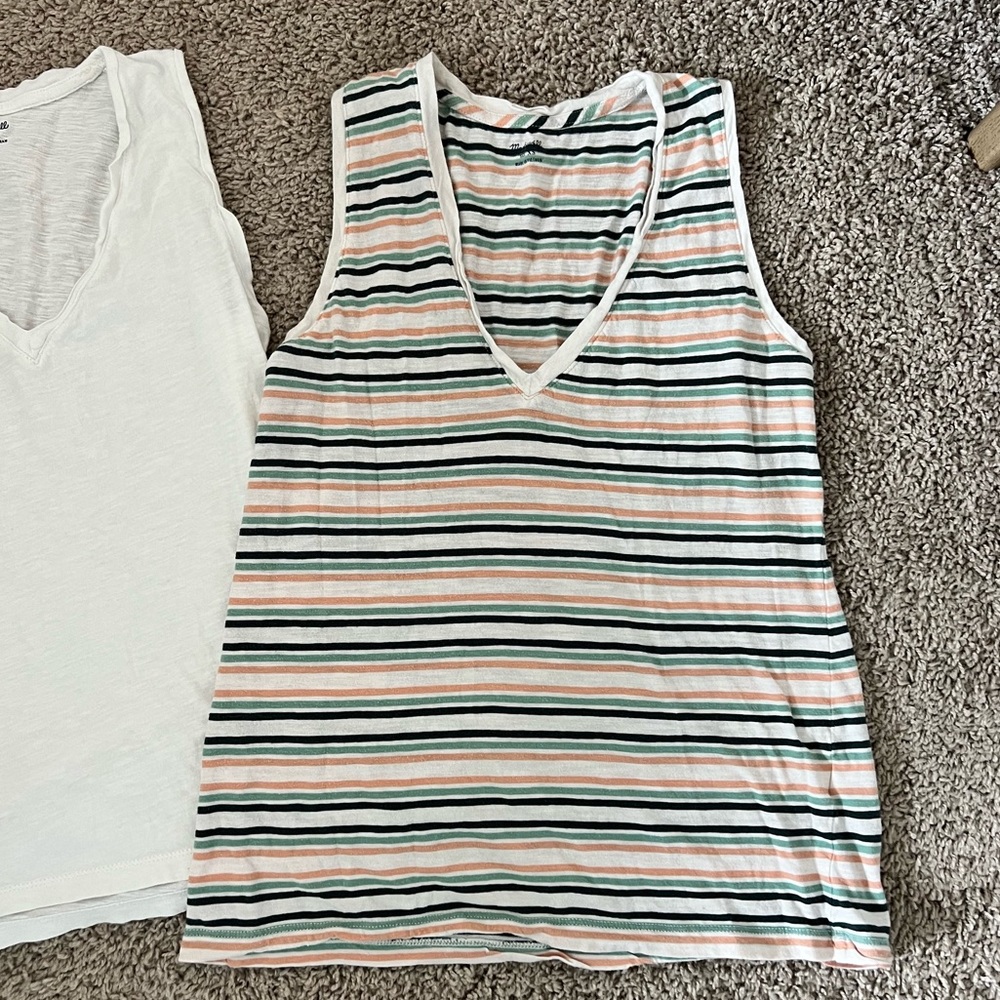 Set of 2 Madewell Tank Tops size XS - Picture 2 of 4